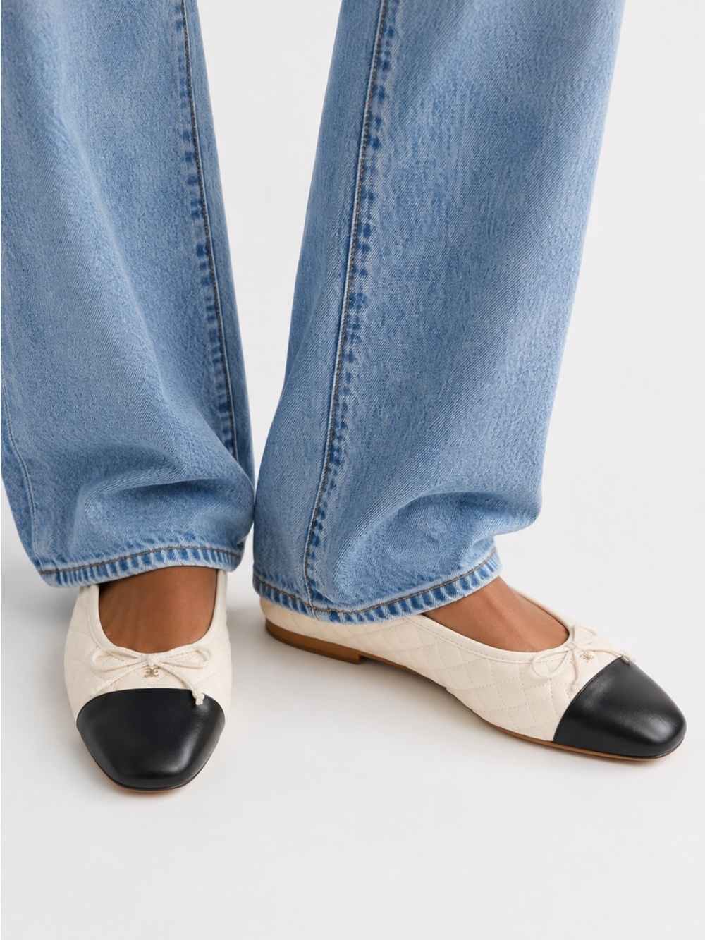 Sam Edelman Marilyn Leather Ballet Flats Size 10 ~ Excellent
